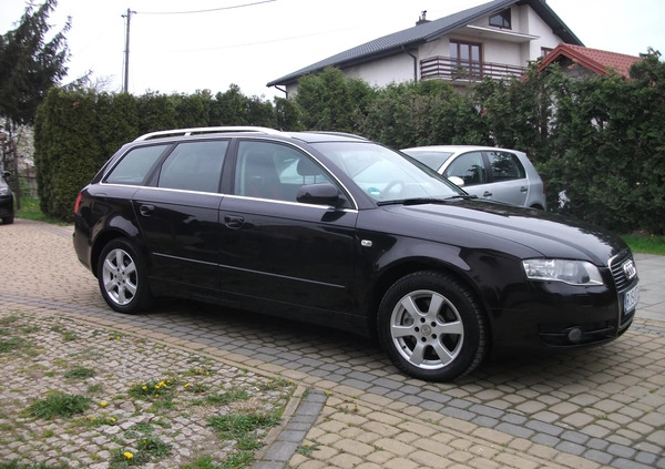 Audi A4 cena 19800 przebieg: 249000, rok produkcji 2007 z Jasło małe 106